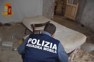 Il letto dove venivano consumati i rapporti