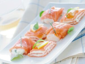 Bocconcini di salmone