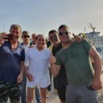 Berlusconi a Lampedusa