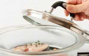 Pesce cotto al vapore