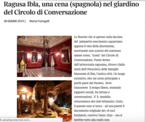 Il dito nel piatto