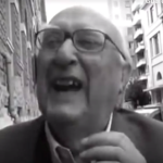 Andrea Camilleri nello spot per Fiorello