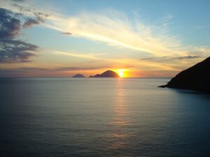 Tramonto a Salina