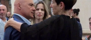 Zingaretti al funerale di Sironi
