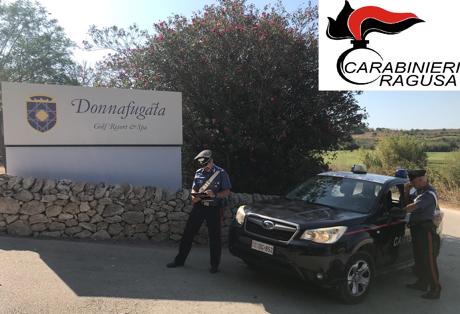 Arrestati 2 stranieri per tentato furto di carrube al Donnafugata