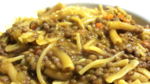Pasta con legumi
