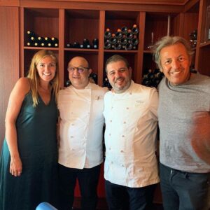 La Mantia e Maci con Sultano
