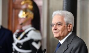 Il presidente Mattarella