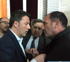 Matteo Renzi e Nello Dipasquale