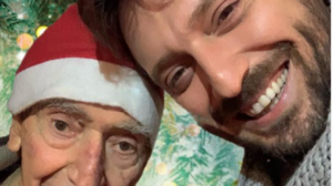 Cesare Cremonini col padre