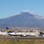 Etna, riaperto lo spazio aereo su Catania