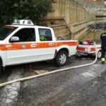 Maltempo, si allaga l'ospedale, arrivano le idrovore