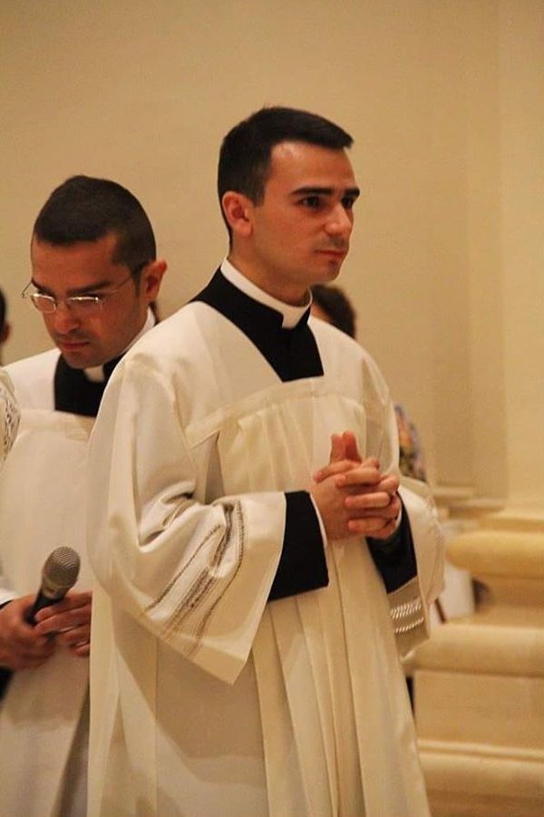 Andrea Amore diventa diacono