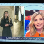 Con Lorella Cuccarini