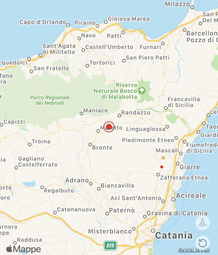 Terremoto sull'Etna