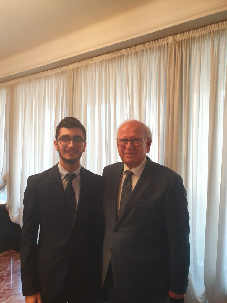 Banca Agricola Ragusa premia l'Alfiere del Lavoro, Fabrizio Miceli