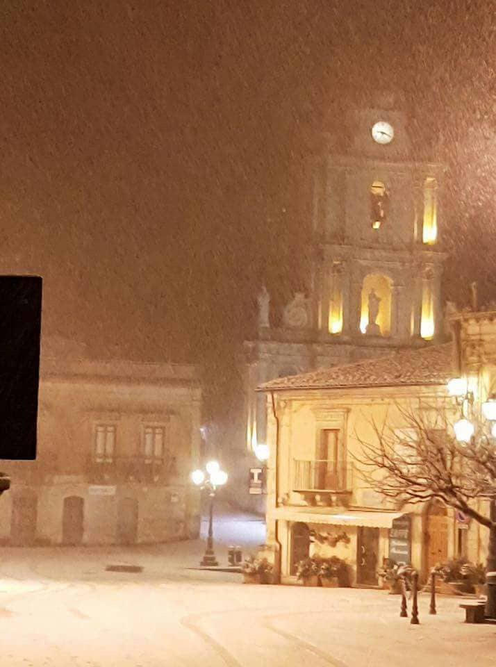 Monterosso velata di neve