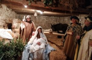 Per la Befana il presepe a Borgo Barco