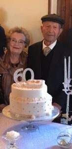 Angela e Carmelo, 60 anni di matrimonio
