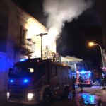 Incendio in una casa di Acate