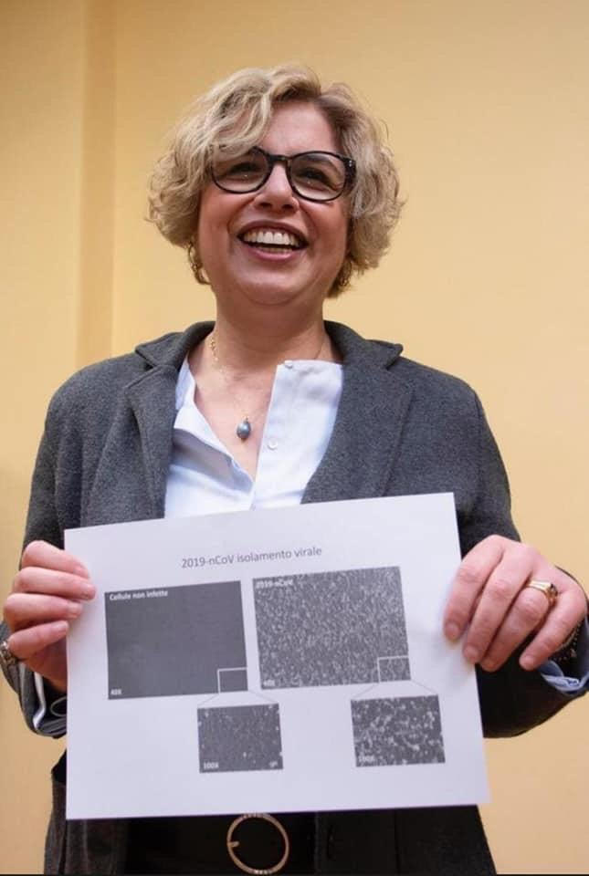 Concetta da Ragusa ha isolato il Coronavirus