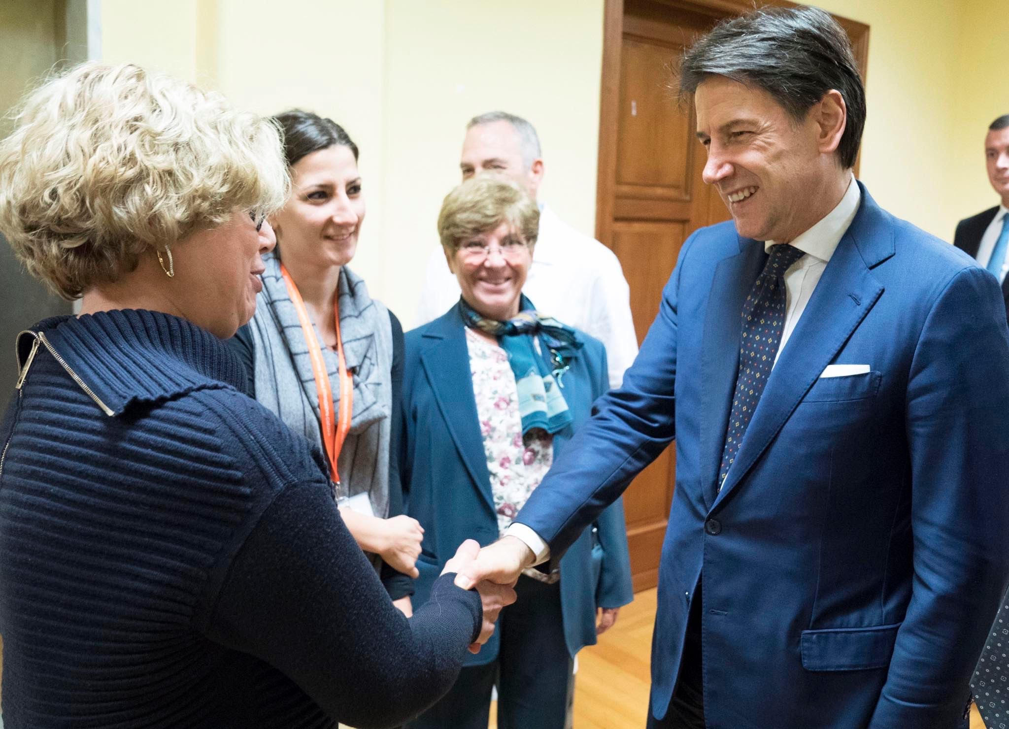 Il premier Giuseppe Conte: il mio grazie a Concetta Castilletti
