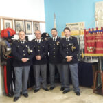 Il comandante Tancredi in visita ai combattenti