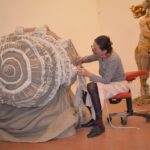 Sylvie Clavel e le sculture in tessuto a Modica