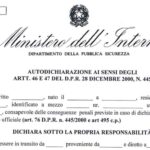 Il modulo da compilare per chi si sposta da un comune a un altro
