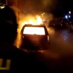Va a fuoco un'auto a Gpl a Scoglitti