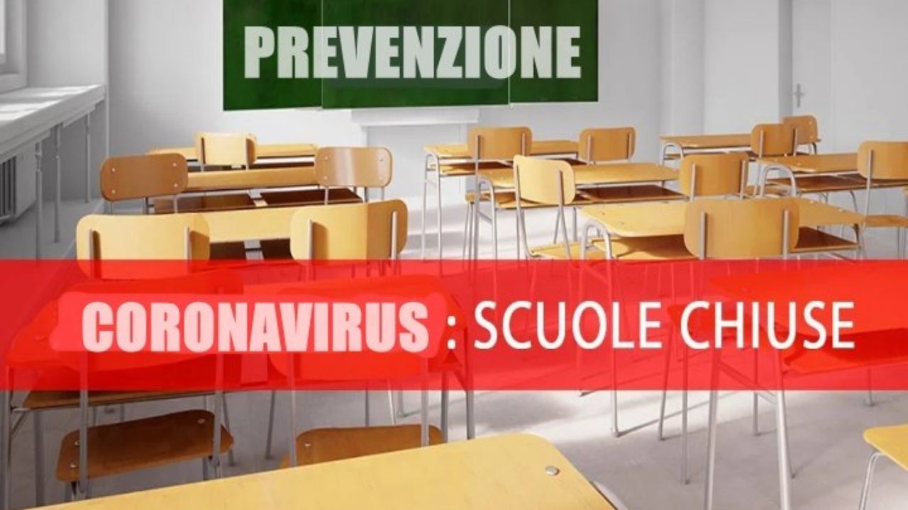 Scuole chiuse ben oltre il 3 aprile