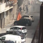 Auto prende fuoco a Vittoria