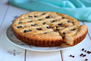Crostata di ricotta e cioccolato