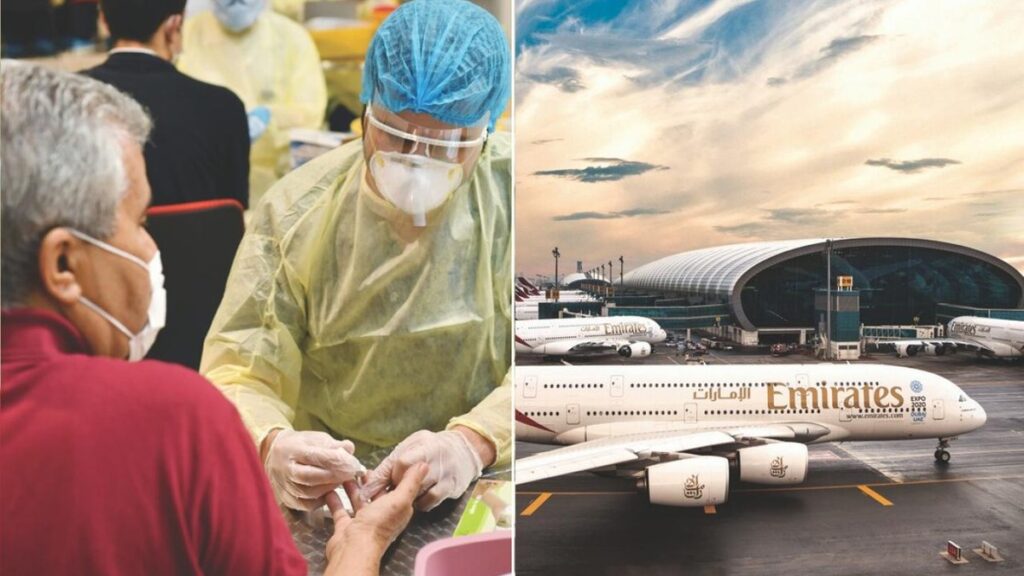 Emirates: vuoi volare? Prima ti preleviamo una goccina di sangue