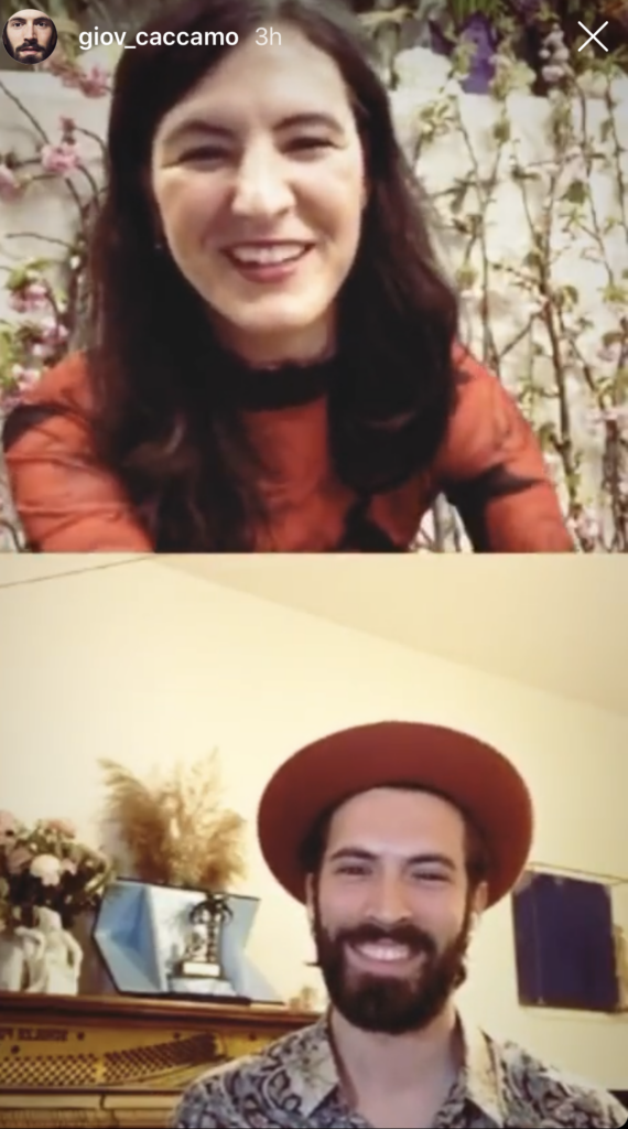 Giovanni Caccamo unico italiano nel festival di Patti Smith