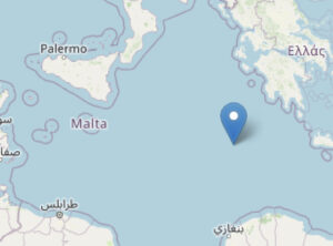 Terremoto in mare, magnitudo 5,8, sentito a Ragusa