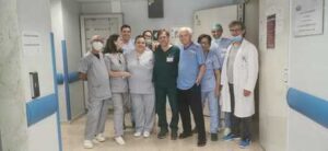 Dimesso da ospedale pensionato sbarcato da nave crociera