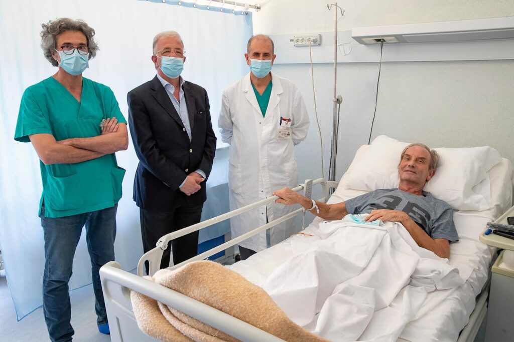 Sicilia, dimesso svedese ricoverato a marzo per Covid