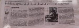 L'Elzeviro e Bufalino