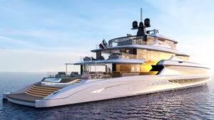 Yacht, è nato Blanche