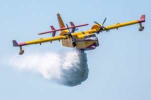 In fiamme la riserva di Pino d’Aleppo a Vittoria