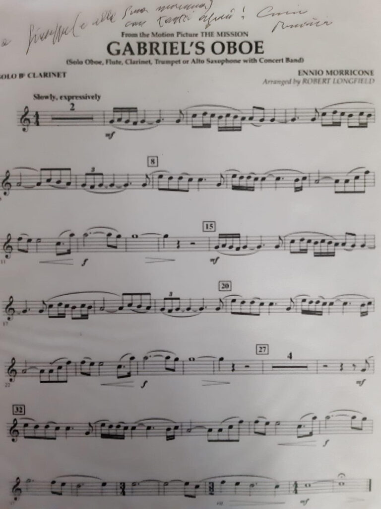 Morricone e mia sorella Cettina