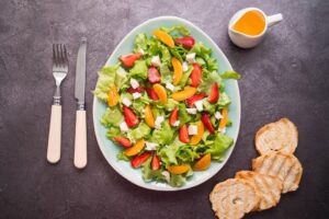 Estate in salute con l'alimentazione