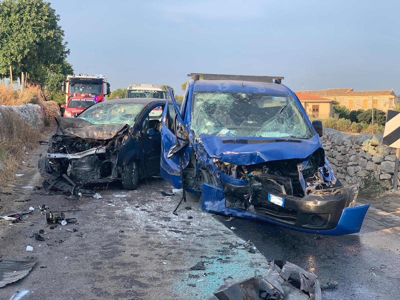 Incidente sulla Ragusa–Santa Croce, due feriti