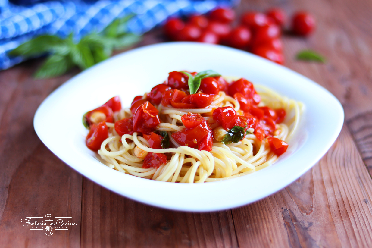 La ricetta degli spaghetti alla picchio pacchio