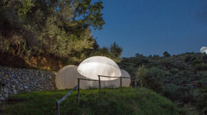 Ambiente: a Messina la bubble room , campeggio green