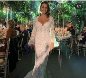 I tre abiti da sposa di Elettra Lamborghini