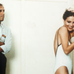 Ornella Muti e Adriano Celentano sul set di "Innamorato Pazzo"
