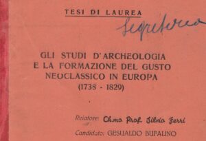 Ritrovata la tesi di laurea di Gesualdo Bufalino