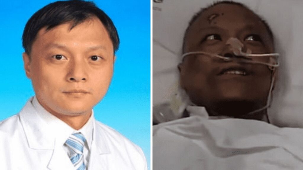 Si risveglia con la pelle nera: come sta oggi il medico di Wuhan
